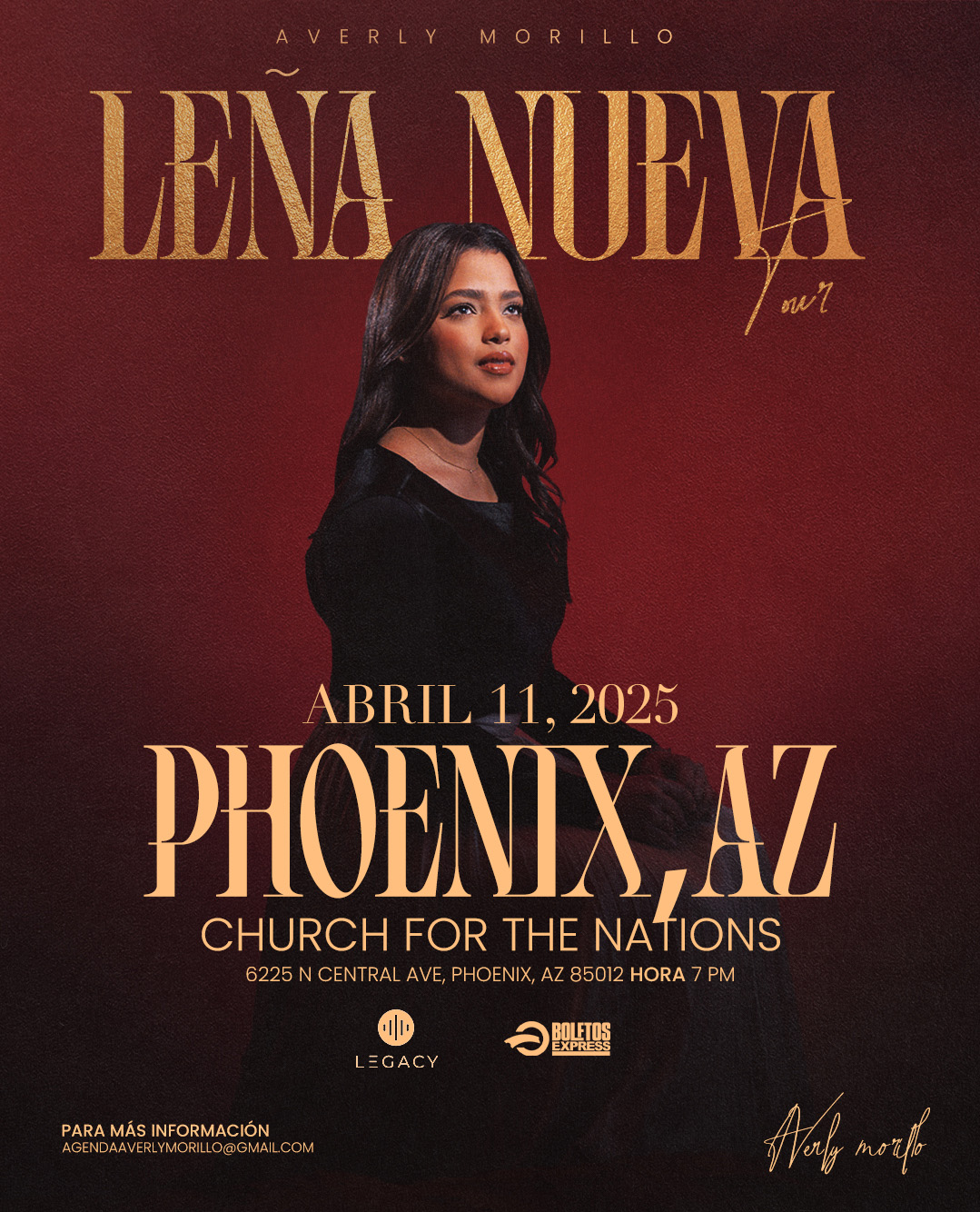 Averly Morillo TOUR 2025 - PHOENIX, AZ