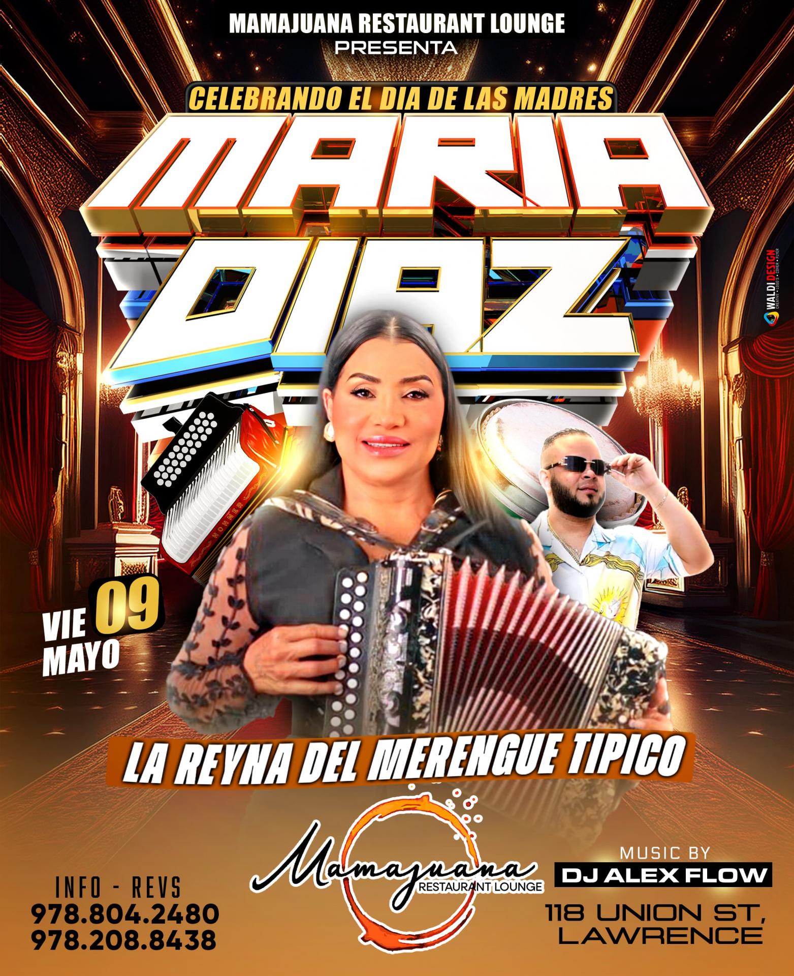 MARIA DIAZ | LA REYNA DEL MERENGUE TIPICO