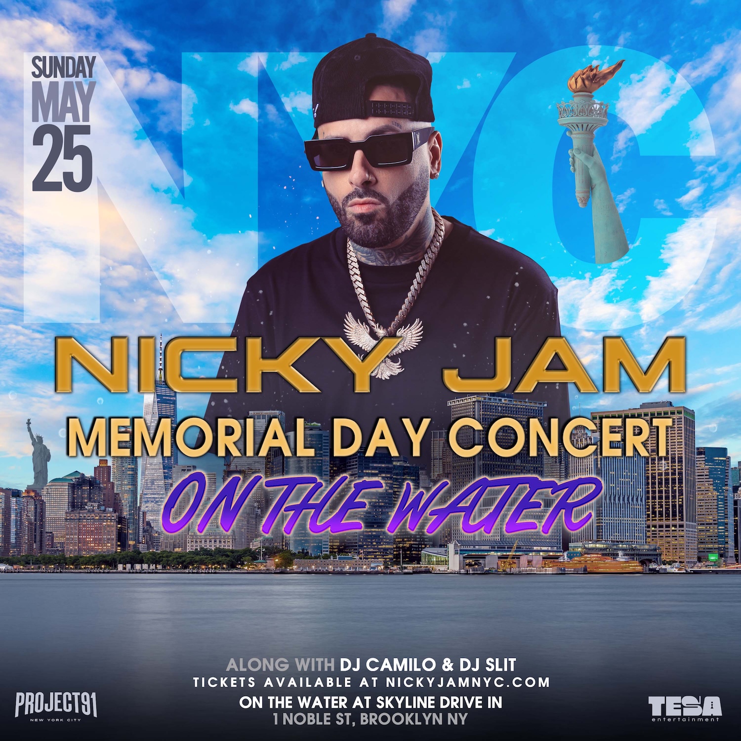 Nicky Jam Memorial Day Concert