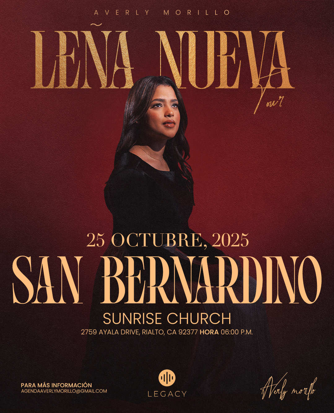AVERLY MORILLO - LEÑA NUEVA RIALTO, CALIFORNIA