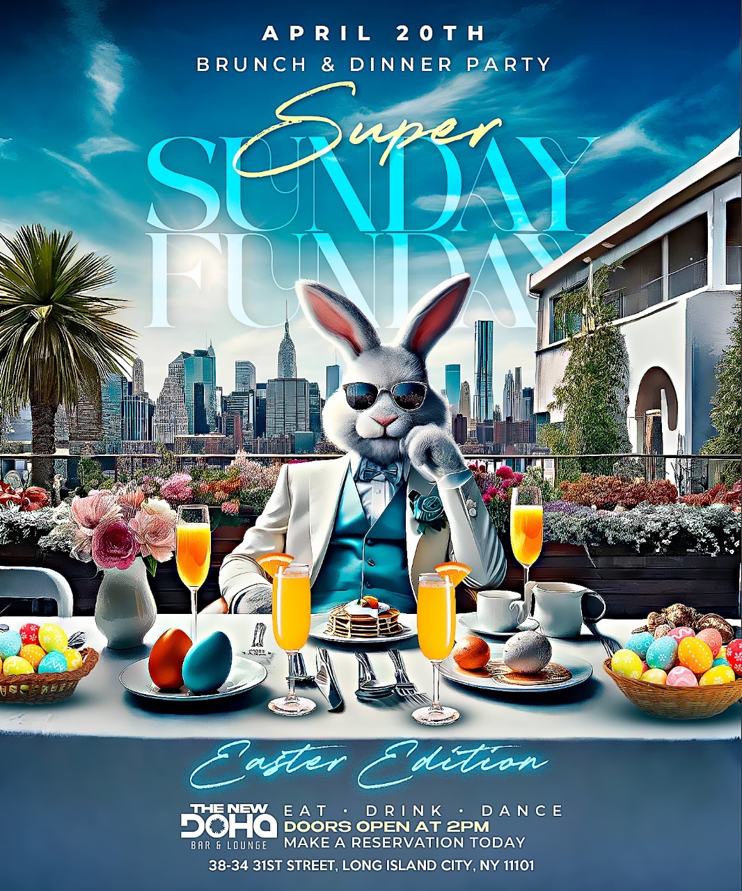 Super Sunday Funday: Easter Edition at Doha Bar Lounge
