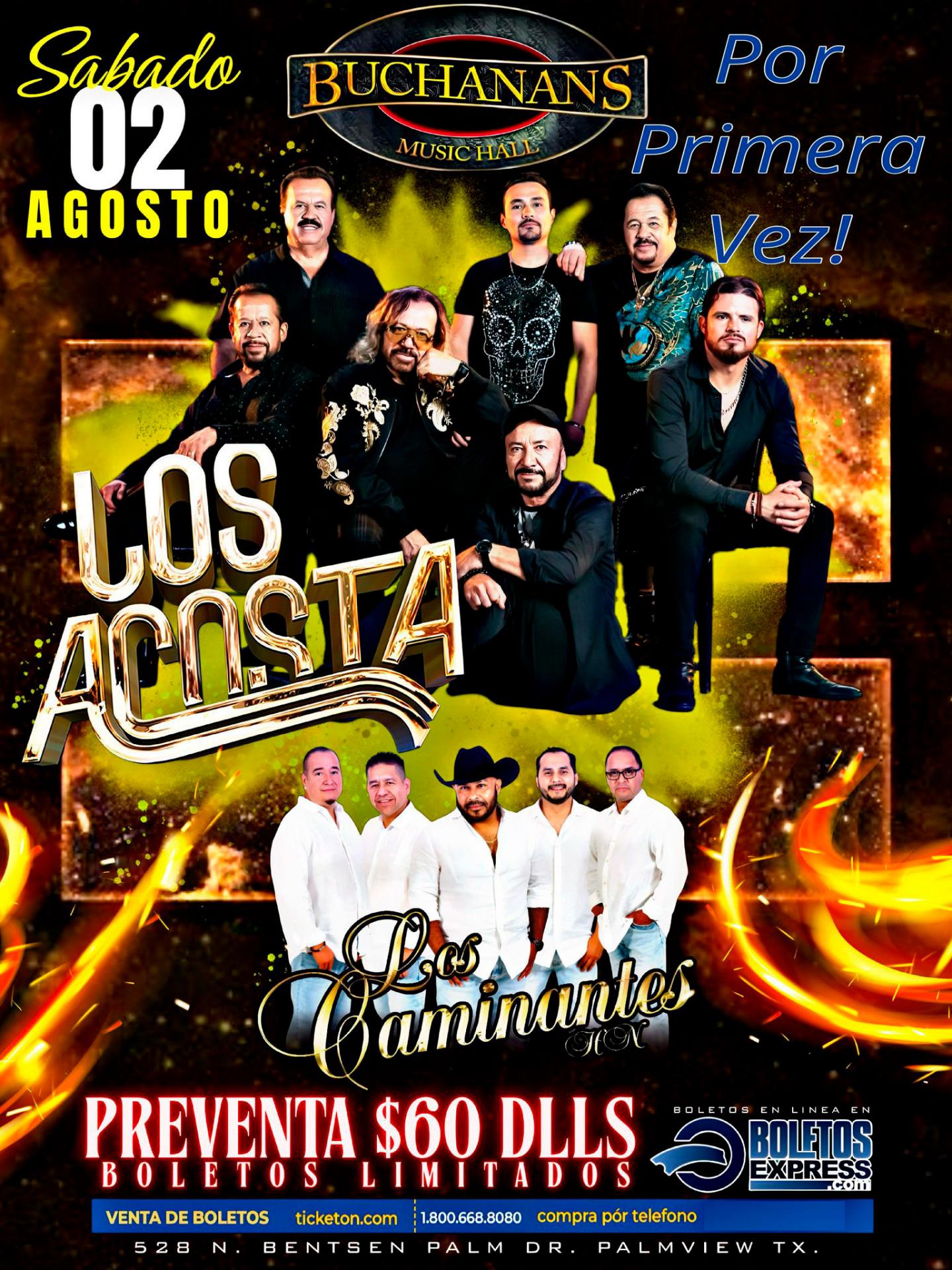 LOS ACOSTA & LOS CAMINANTES