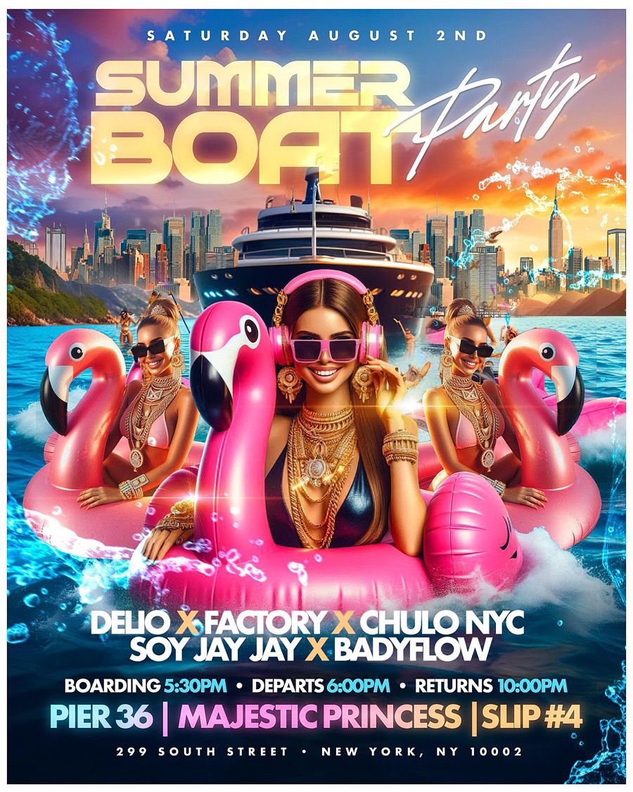 SUMMER BOAT PARTY