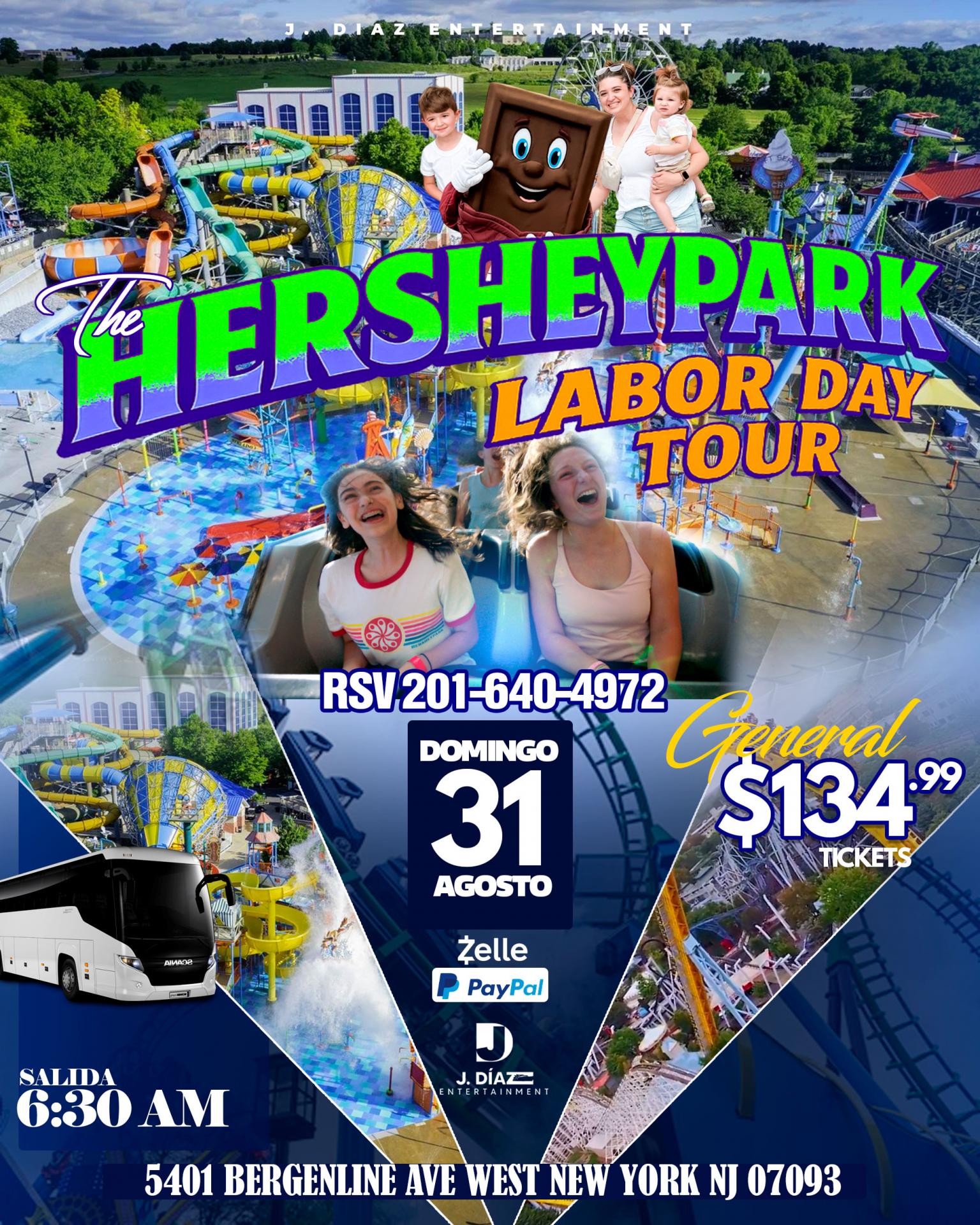 THE HERSHEYPARK LABOR DAY TOUR