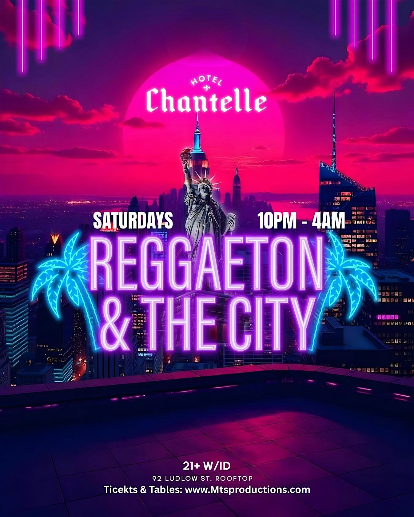 Reggaeton & the City Rooftop Party | Saturday August 9th