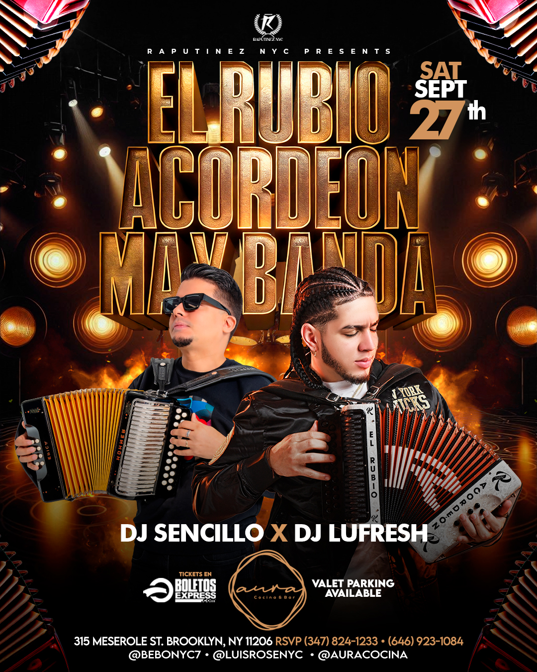 EL RUBIO ACORDEON Y MAX BANDA