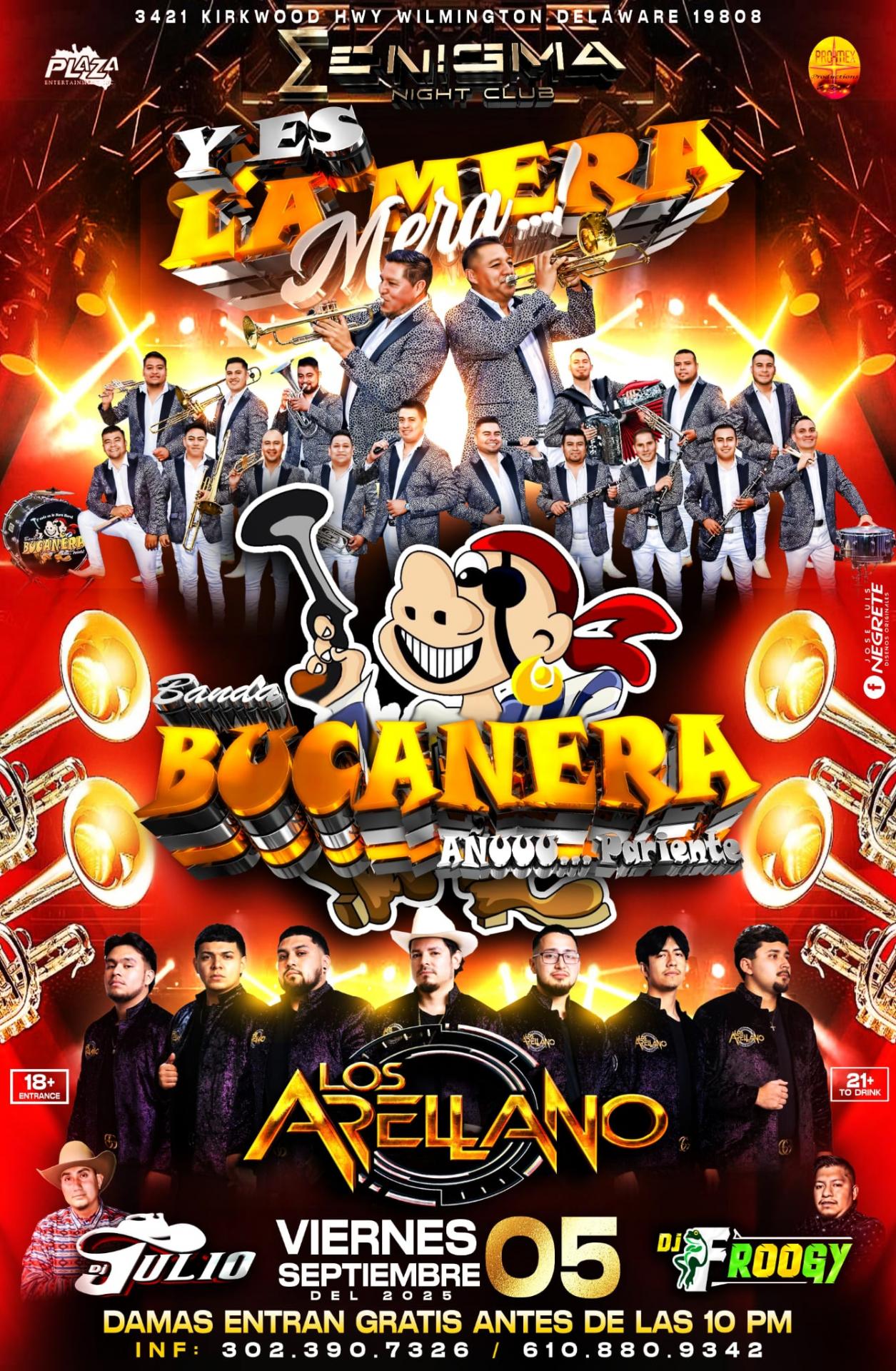 BANDA BUCANERA & LOS ARELLANO
