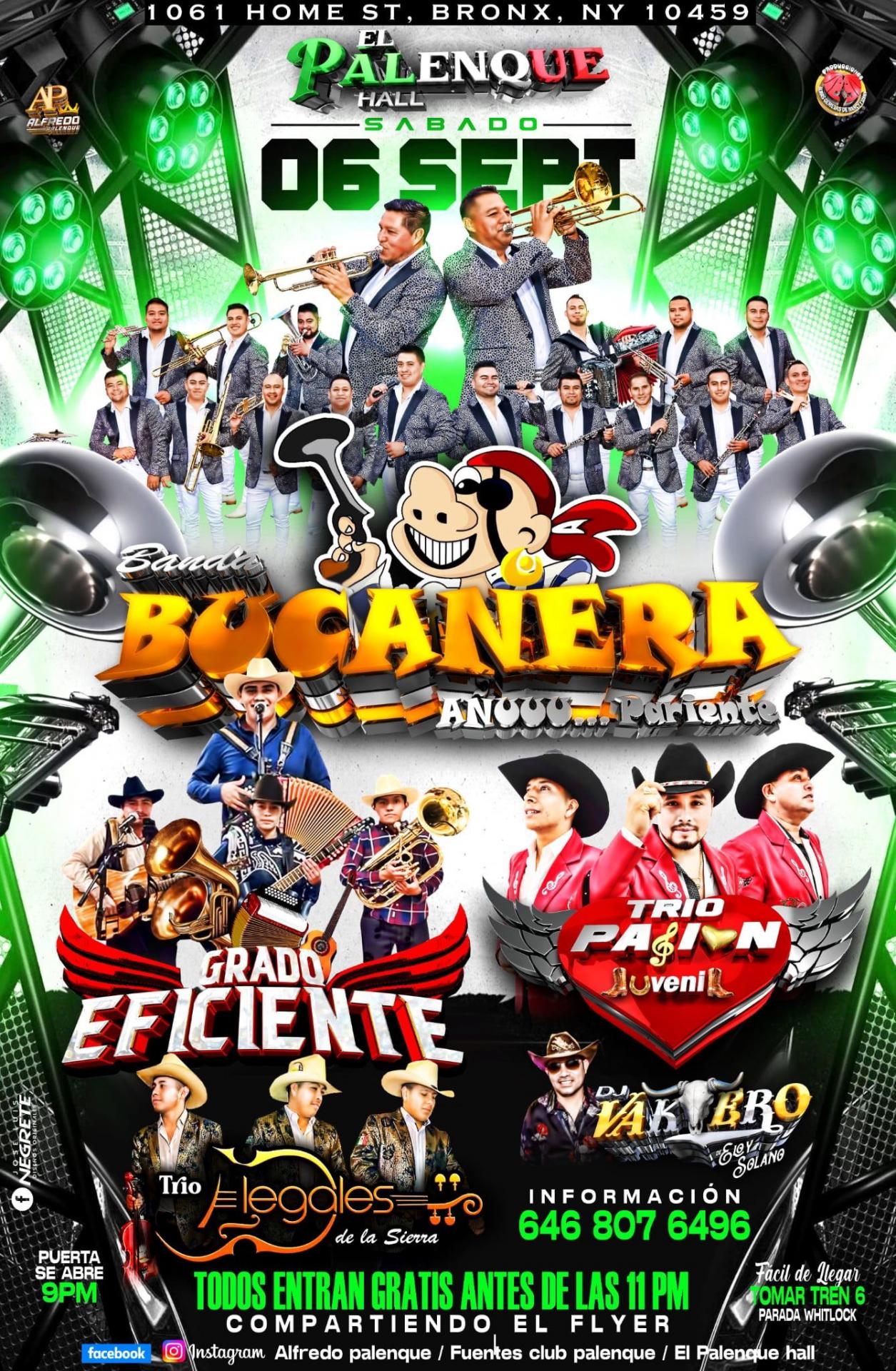 BANDA BUCANERA | GRADO EFICIENTE | TRIO PASION & TRIO ILEGALES