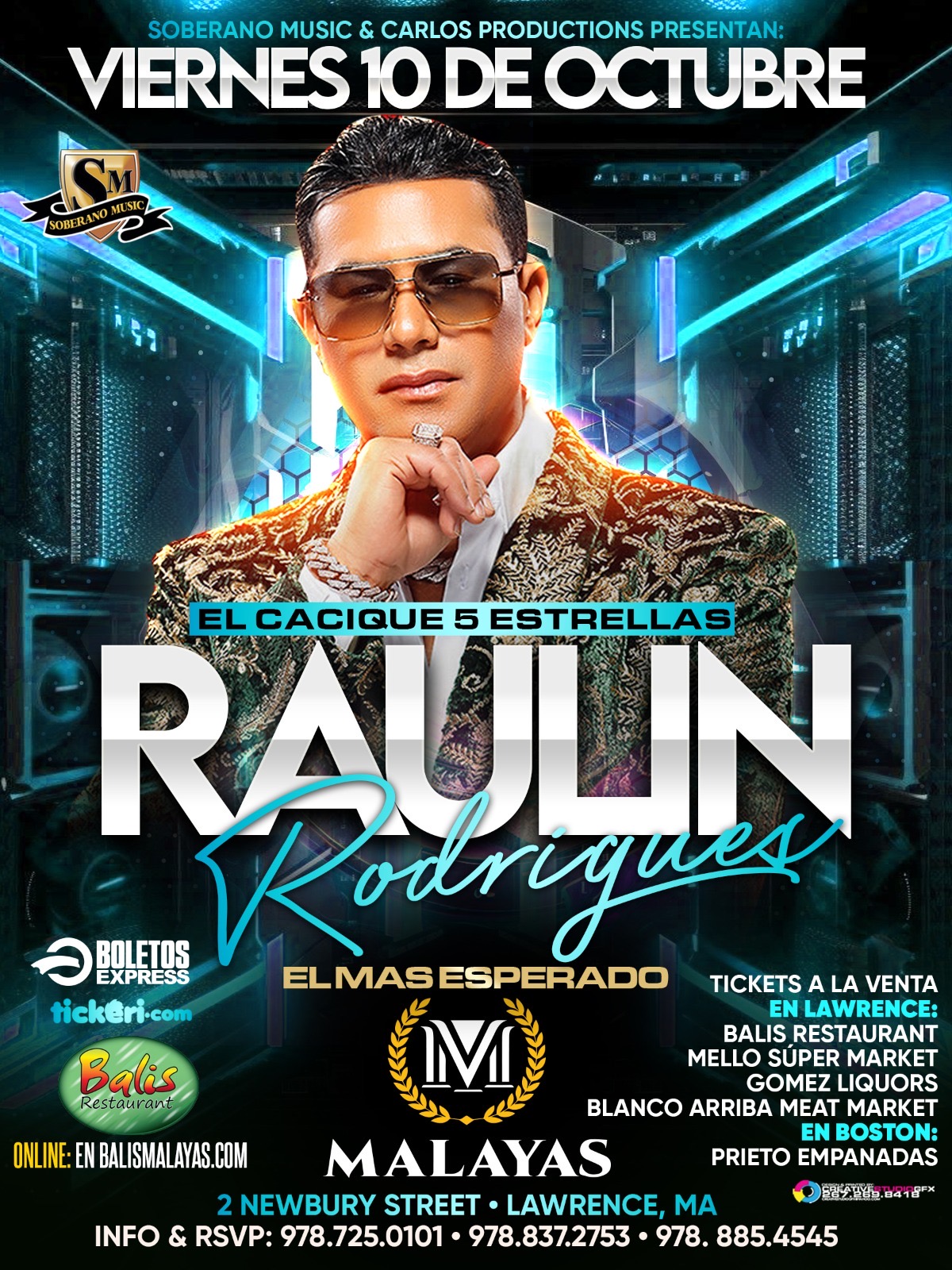 Raulin Rodriguez en Concierto