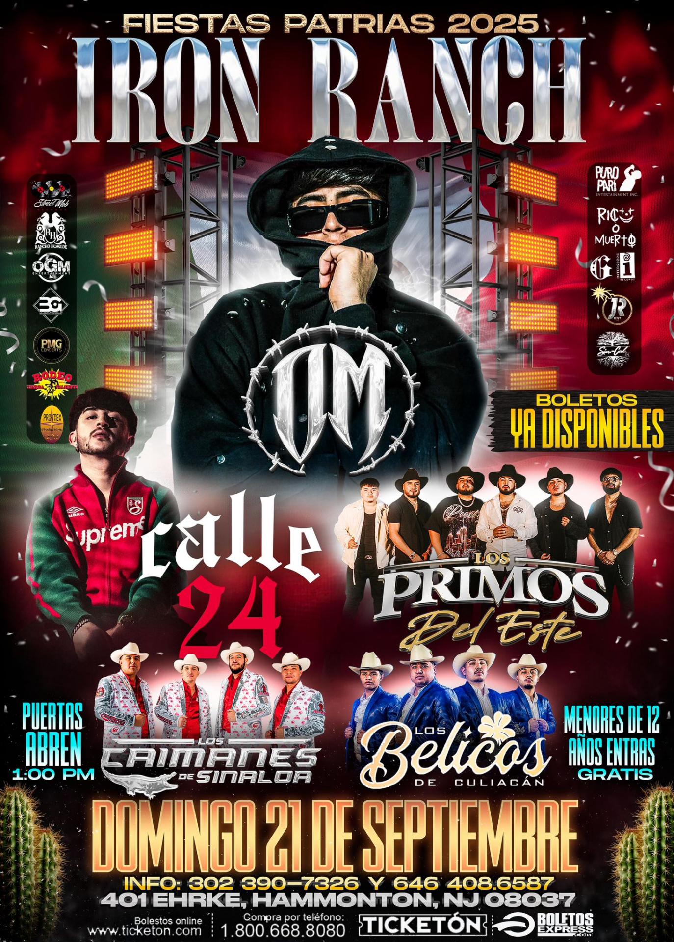 Buy tickets for Fiestas Patreas 2025 Fiestas Patreas 2025