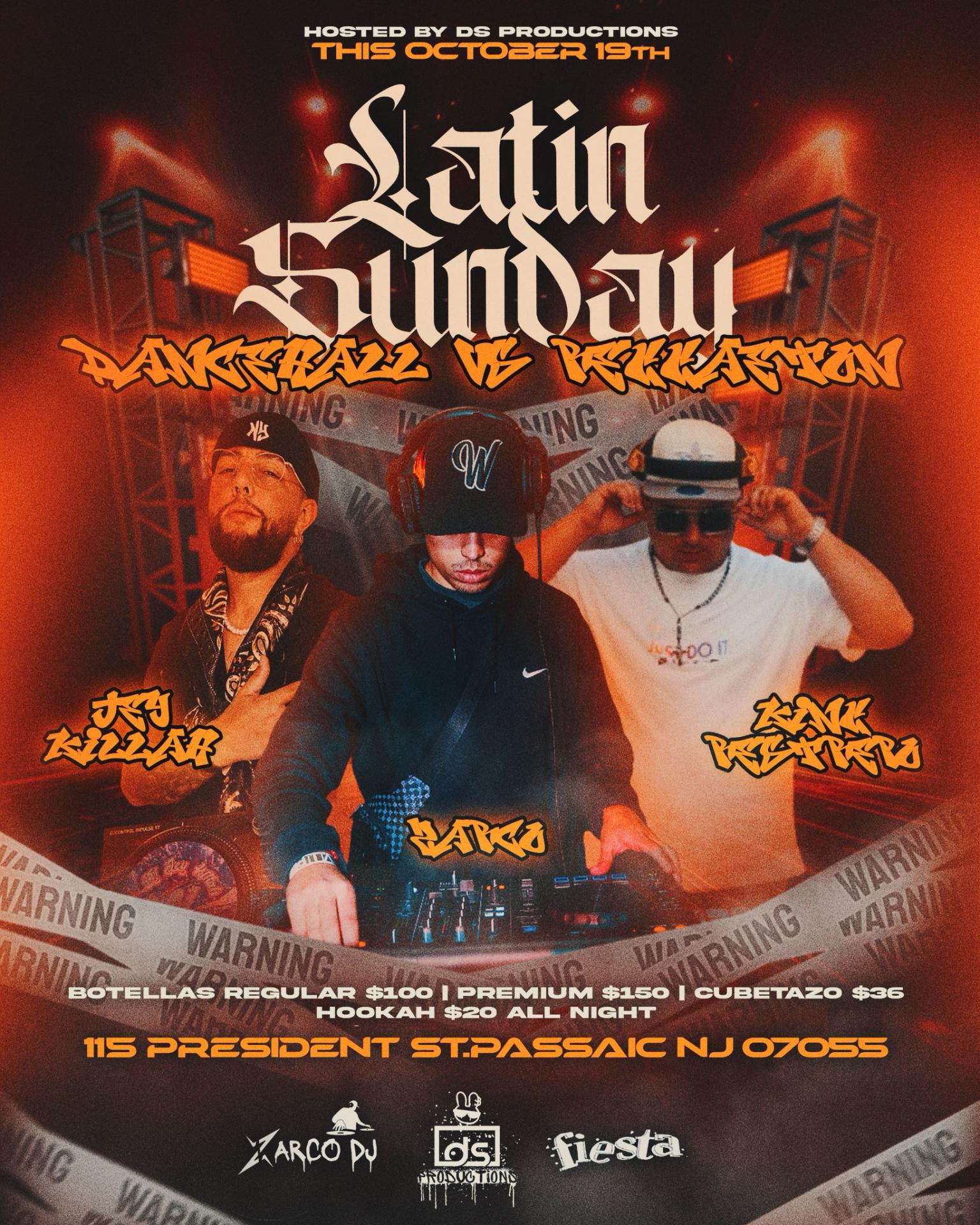 DJ JEY KILLAH, ZARCO, KING RESTREPO