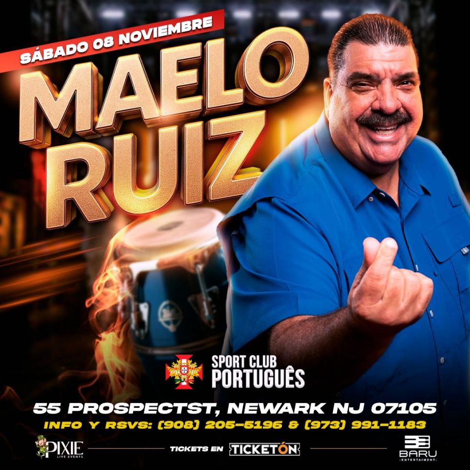 MAELO RUIZ EL ROMANTICO DE LA SALSA EN CONCIERTO NEW JERSEY!!