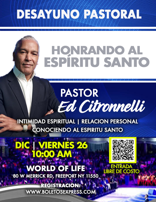 Buy tickets for CONFERENCIA PASTORAL LONG ISLAND CONFERENCIA PASTORAL LONG ISLAND