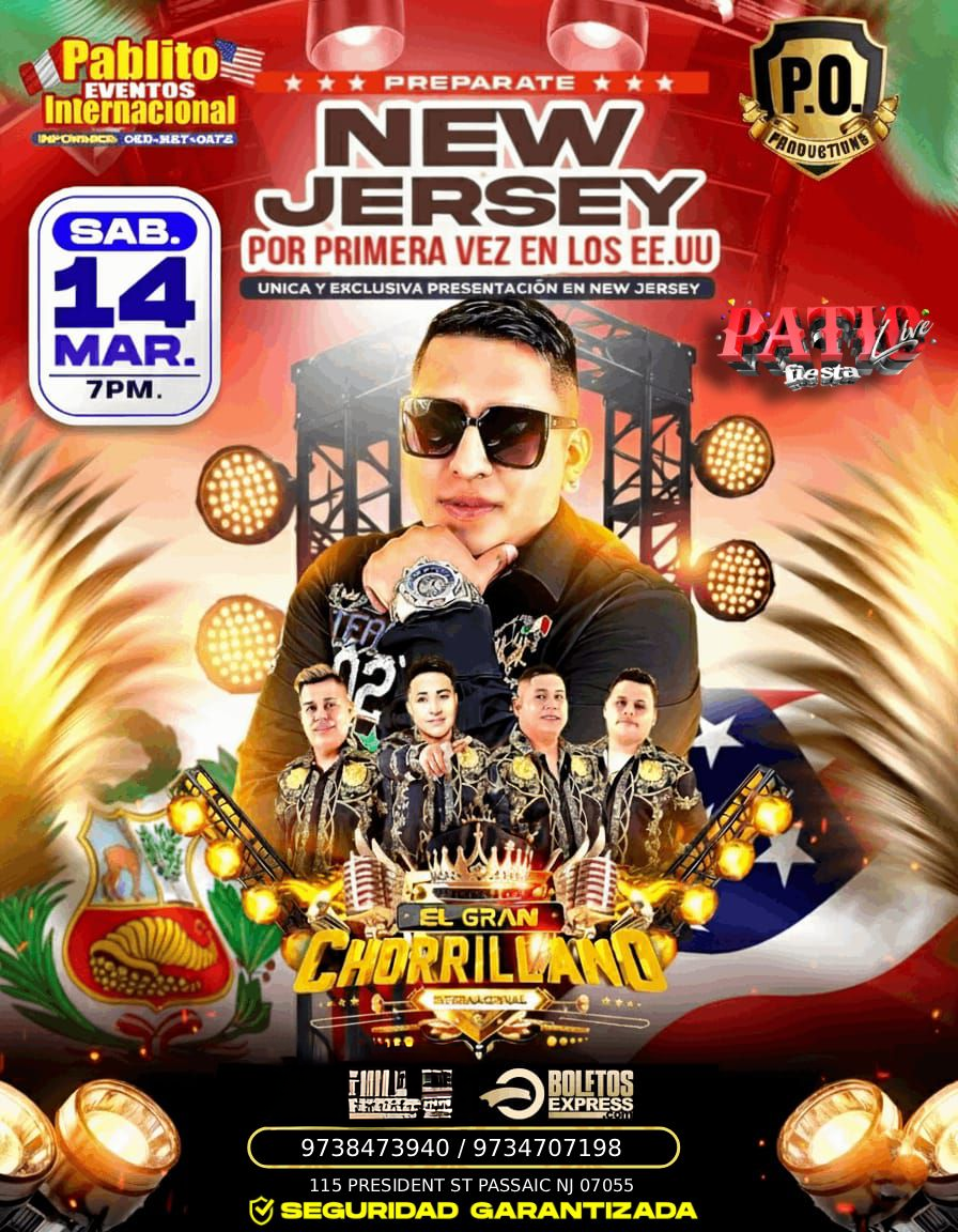 EL GRAN CHORRILLANO INTERNACIONAL EN NEW JERSEY
