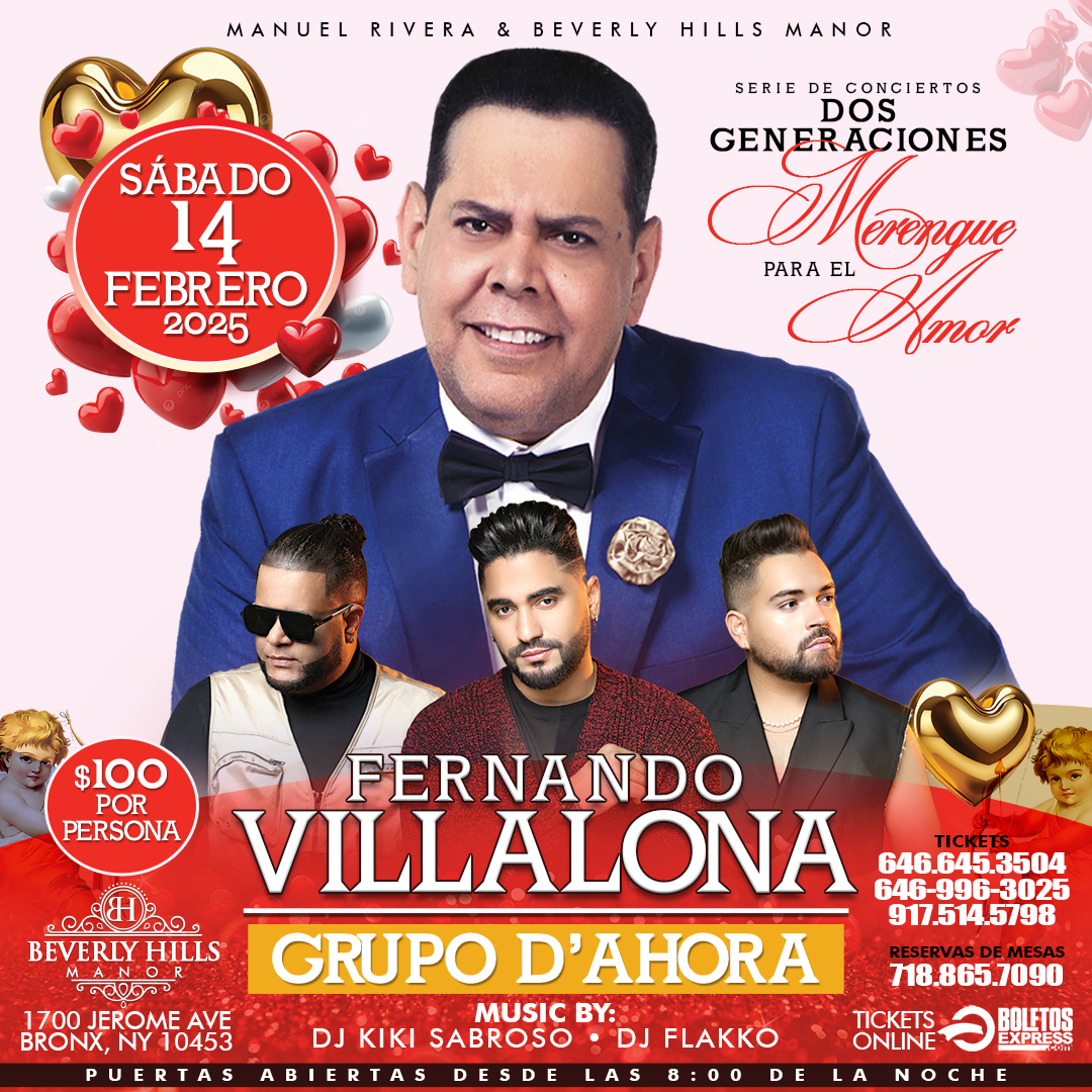 Fernando Villalona & Grupo D'Ahora - Merengue para el Amor