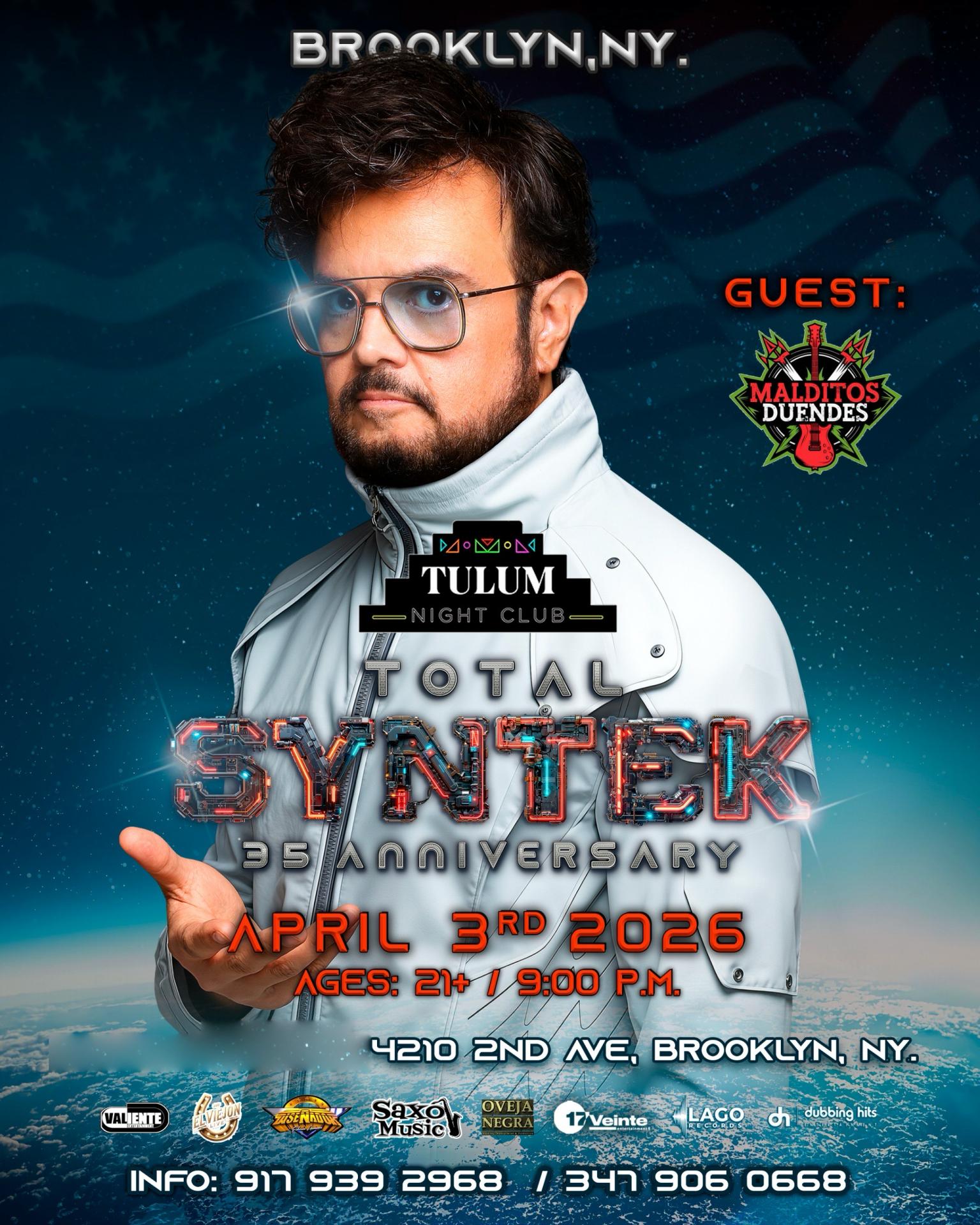 Buy tickets for ALEKS SYNTEK EN CONCIERTO ALEKS SYNTEK EN CONCIERTO