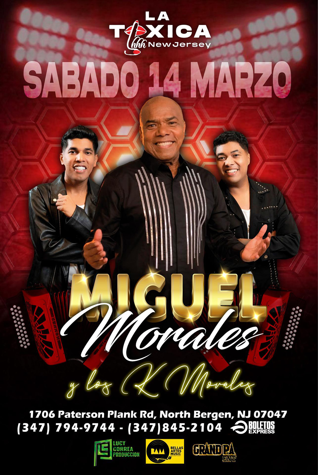 CANCELADO | MIGUEL MORALES Y LOS K MORALES EN NEW JERSEY