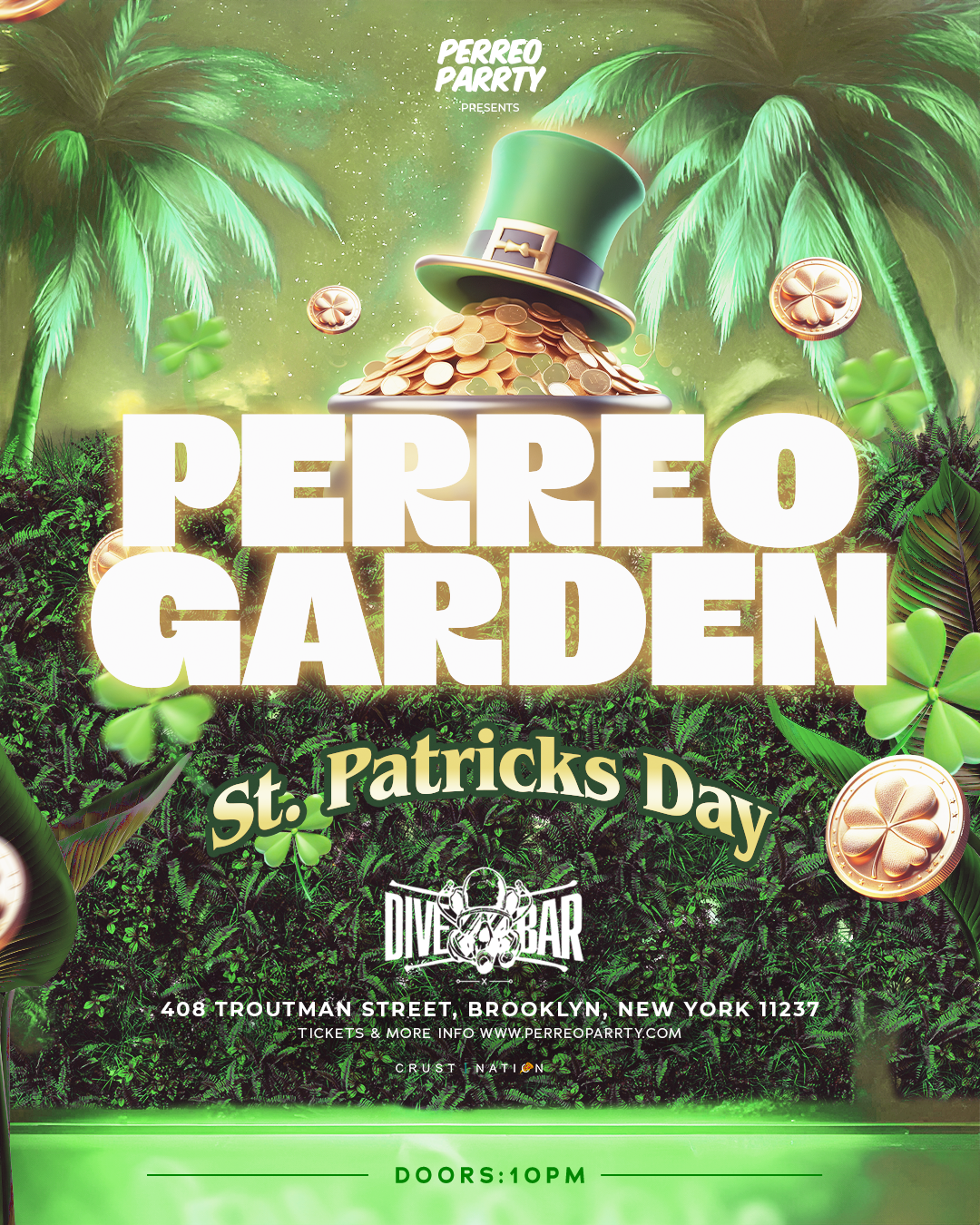 St. Patricks Day Parrty at Dive Bar Brooklyn - Latin & Reggaeton DJ