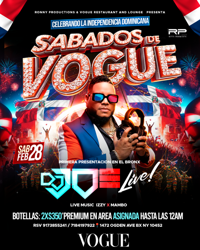 SABADO DE VOGUE - DJ JOE