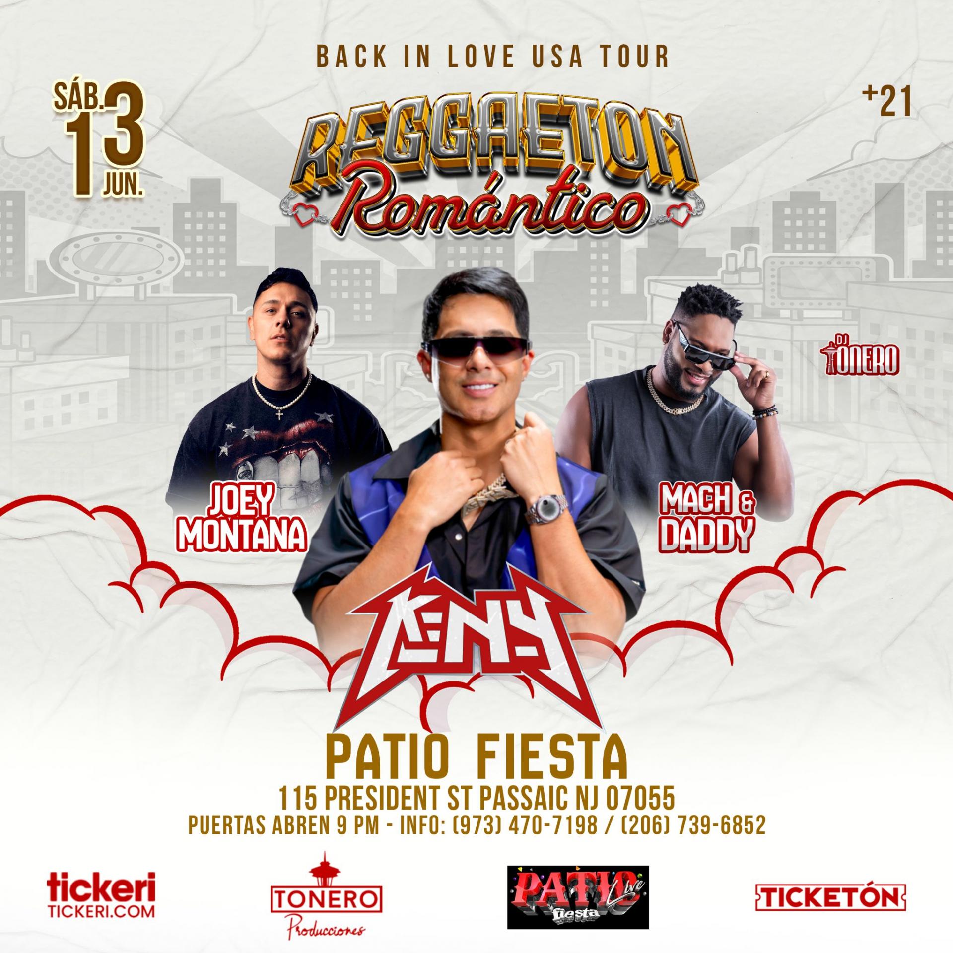 Buy tickets for KEN-Y, JOEY MONTANA, MACH & DADDY, DJ TONERO KEN-Y, JOEY MONTANA, MACH & DADDY, DJ TONERO