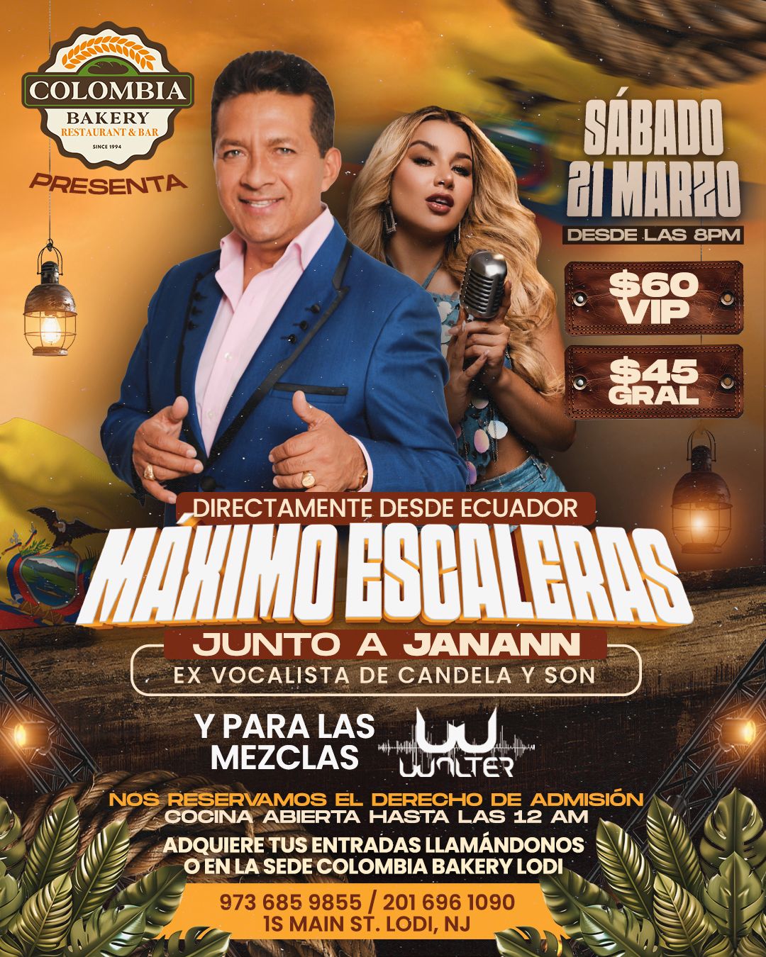 Buy tickets for MAXIMO ESCALERAS MAXIMO ESCALERAS