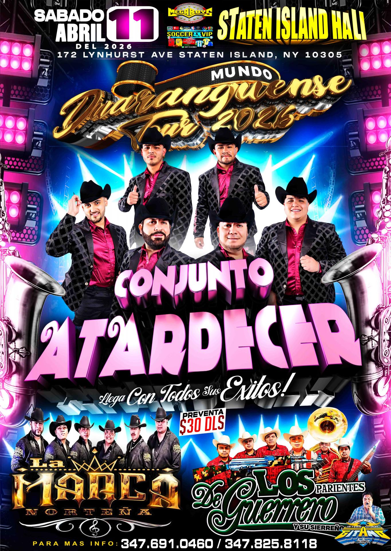 Buy tickets for CONJUNTO ATARDECER CONJUNTO ATARDECER
