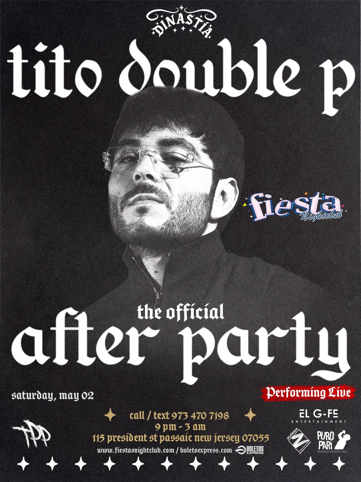 TITO DOUBLE P THE OFFICIAL AFTER PARTY