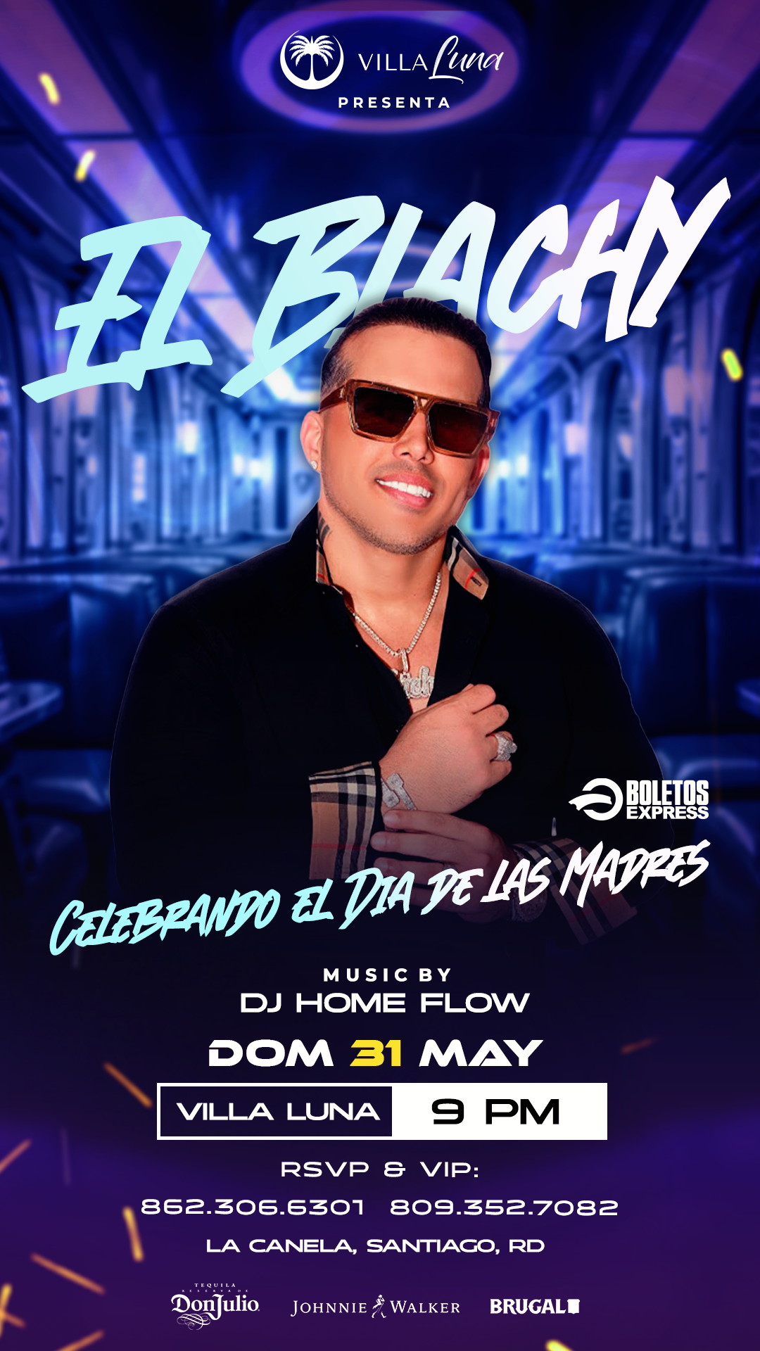 EL BLACHY CELEBRANDO LAS MADRES EN VIVO!