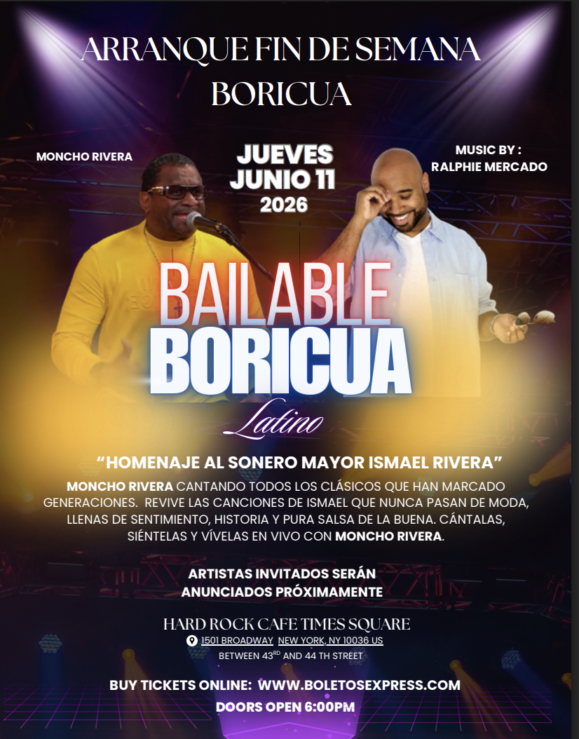 Moncho Rivera, homenaje al sonero mayor Ismael Rivera