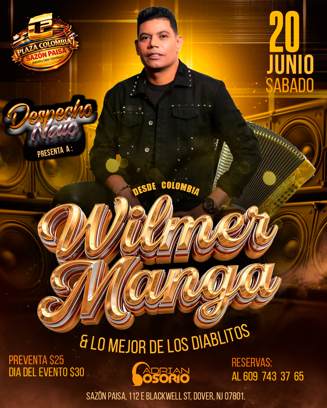 Buy tickets for WILMER MANGA WILMER MANGA