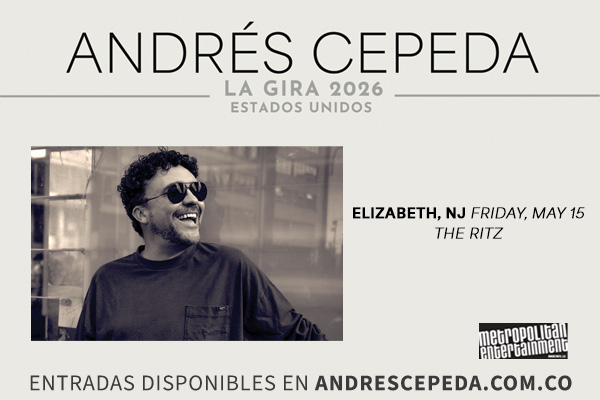 Buy tickets for ANDRES CEPEDA ANDRES CEPEDA