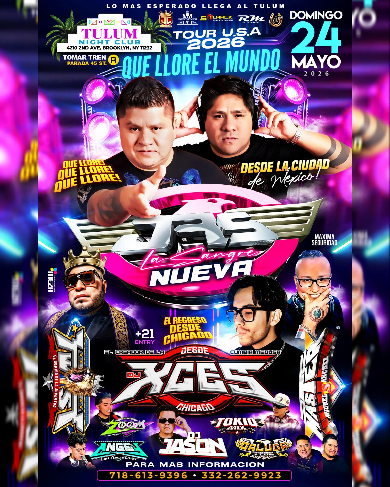 Buy tickets for JRS LA SANGRE NUEVA JRS LA SANGRE NUEVA