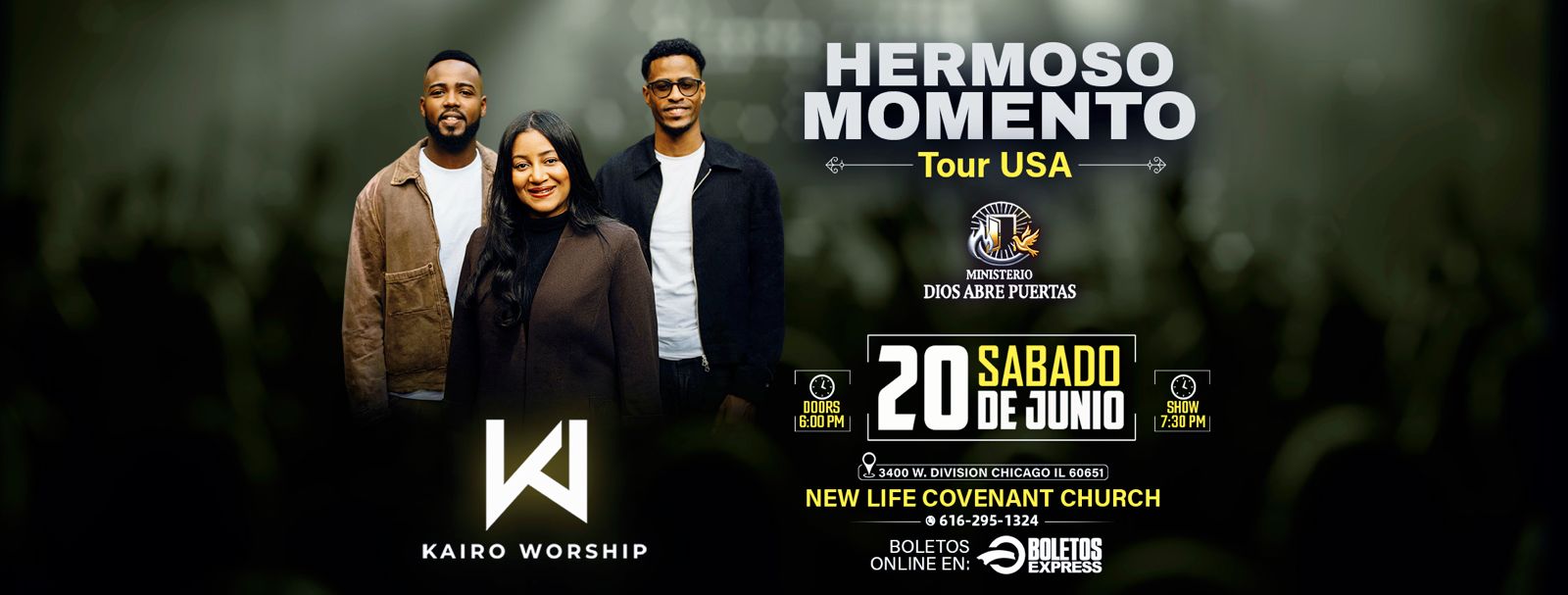 KAIRO WORSHIP EN CHICAGO 