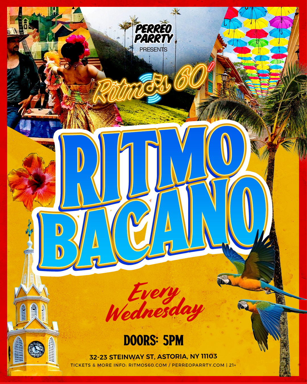 Ritmos Bacano: Colombian Salsa, Vallenato Reggaeton Party NYC