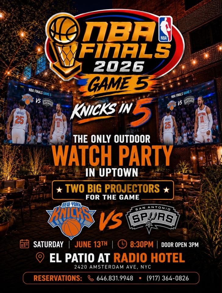 BOMBITA PARTY NBA FINAL 2026 Game5 KNICKS IN 5